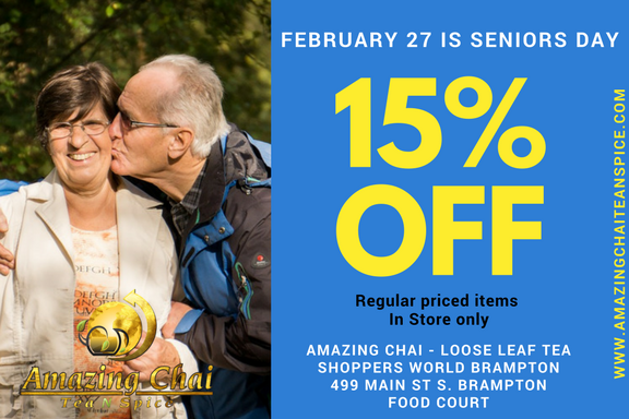 Amazing Seniors Discount Day