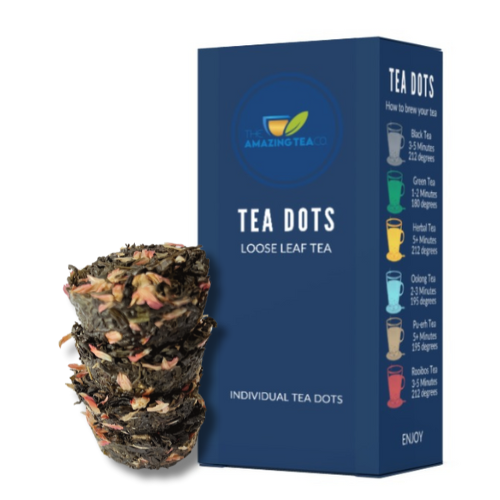 Live Green Tea Dots - The Amazing Tea Company