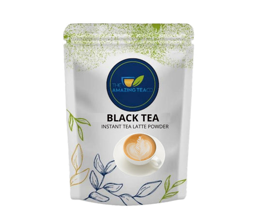 Black Instant Tea Latte Powder - The Amazing Tea Company