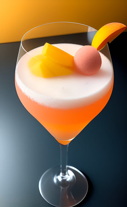 Fuzzy Peach Mocktail Bomb